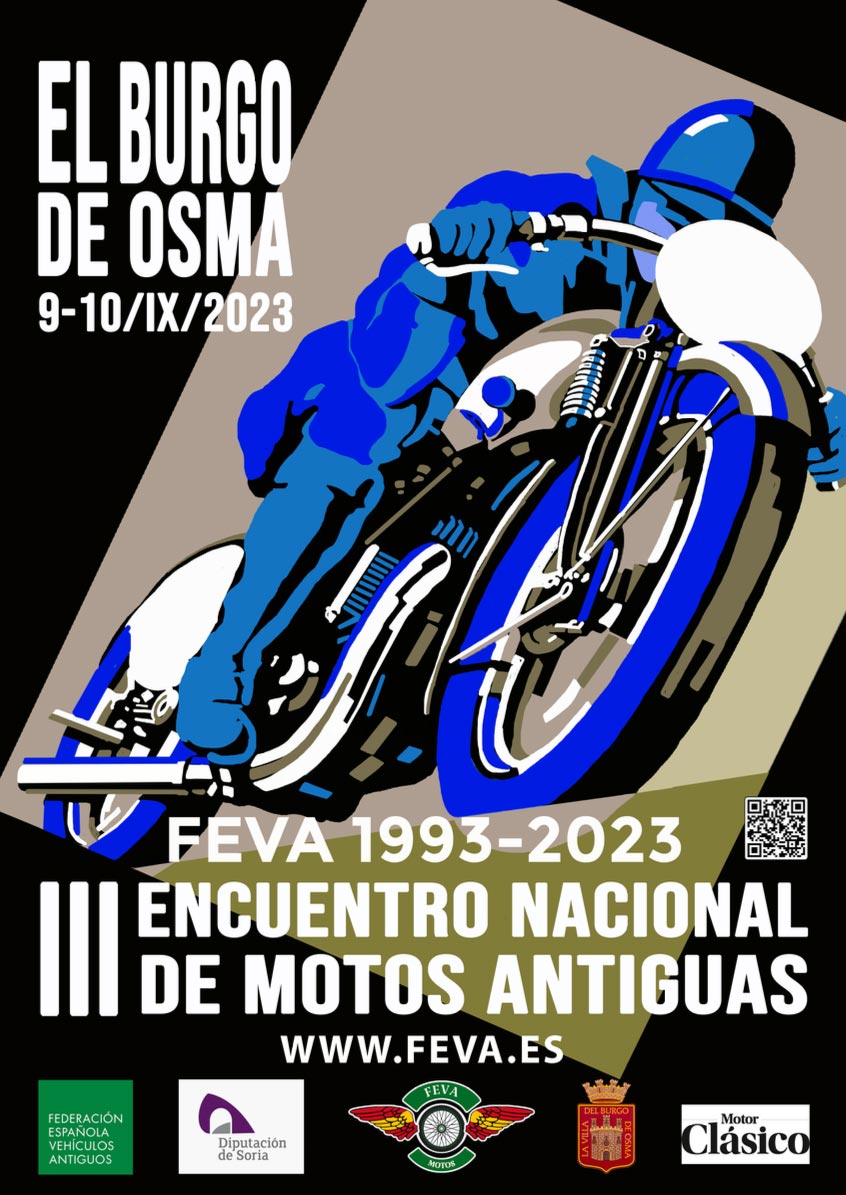 9 y 10 de septiembre, III Encuentro Nacional de Motocicletas Antiguas en Burgo de Osma