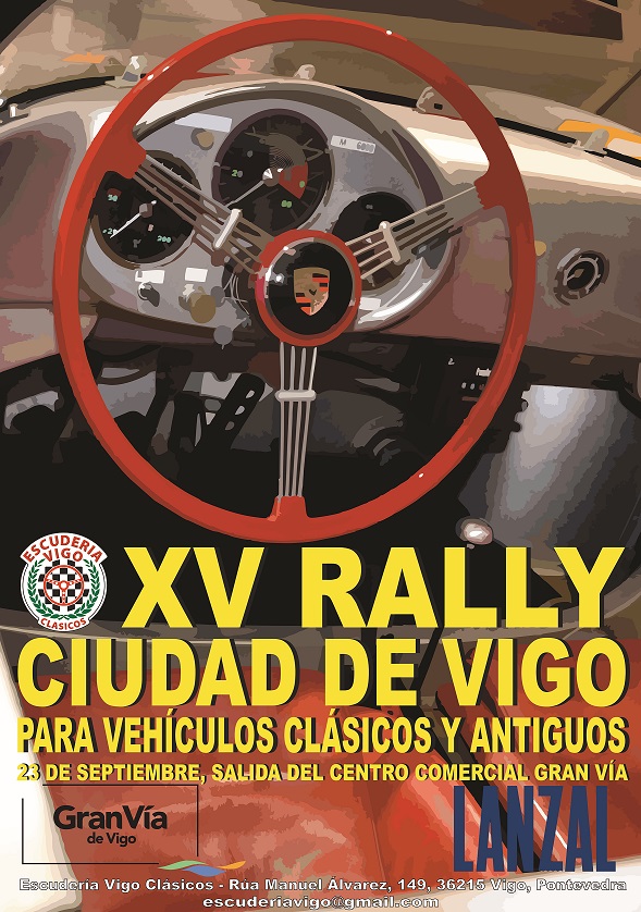 Abierto el plazo de inscripción para el XV Rally Ciudad de Vigo